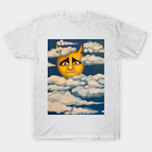 peeking through the clouds T-Shirt